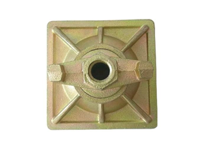 Formwork Construction Scaffolding Accessories Square Plate Anchor Wing Nut