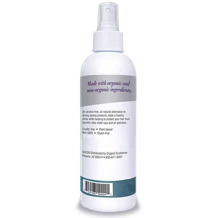 OEM ODM Revitalizing Therapy Mint Hair Styling Spray for All Hair Types