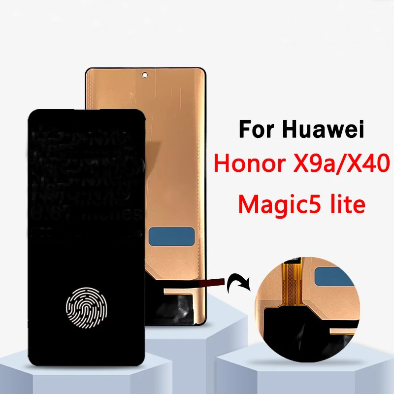 Digitizer Cell Phone Screen Assemblies for Huawei Honor Magic 5 Lite Honor X9a Honor X40 LCD Touch Display