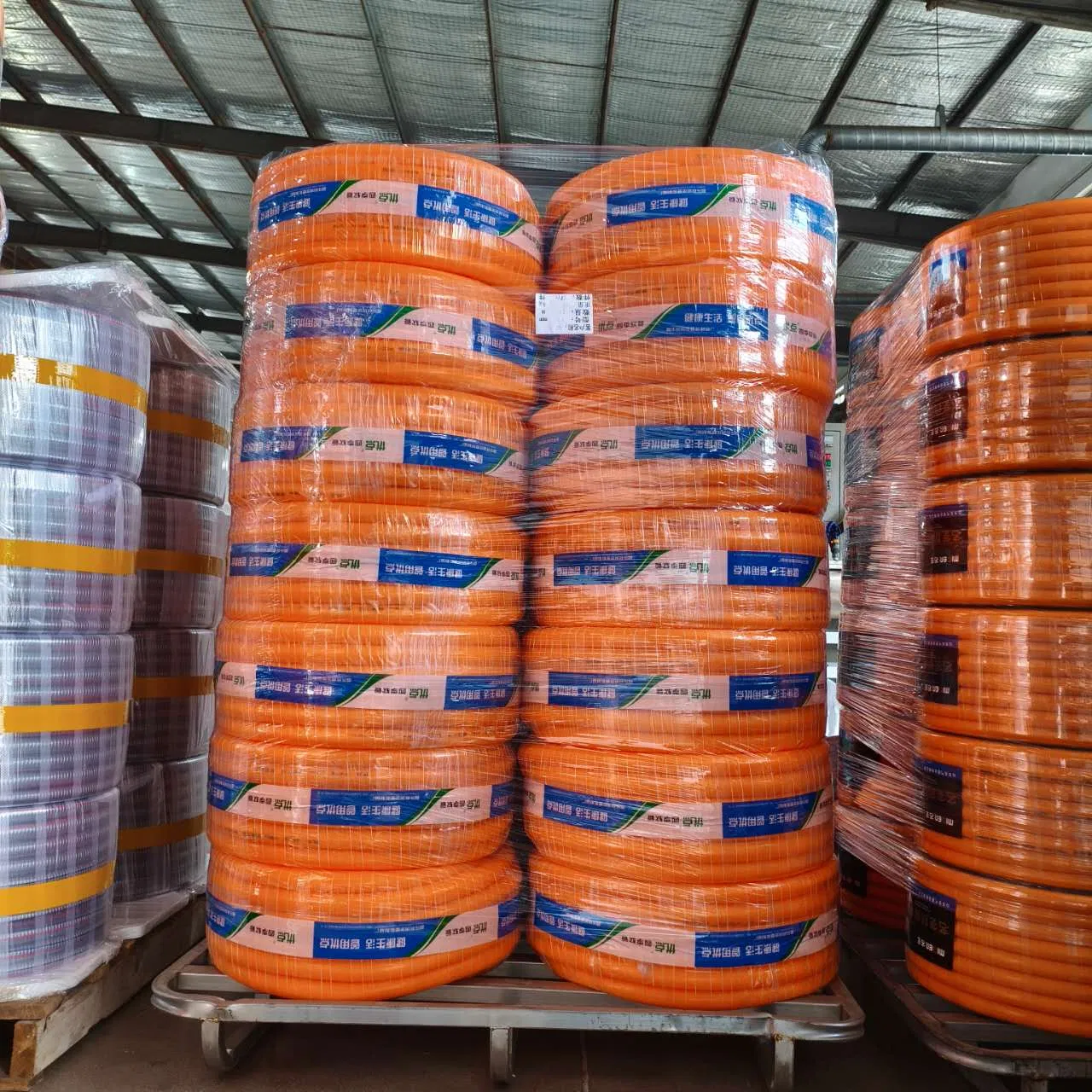 1/2" PVC Fiber Reinforced Flexible Water Tube Hose for Garden Cleaning