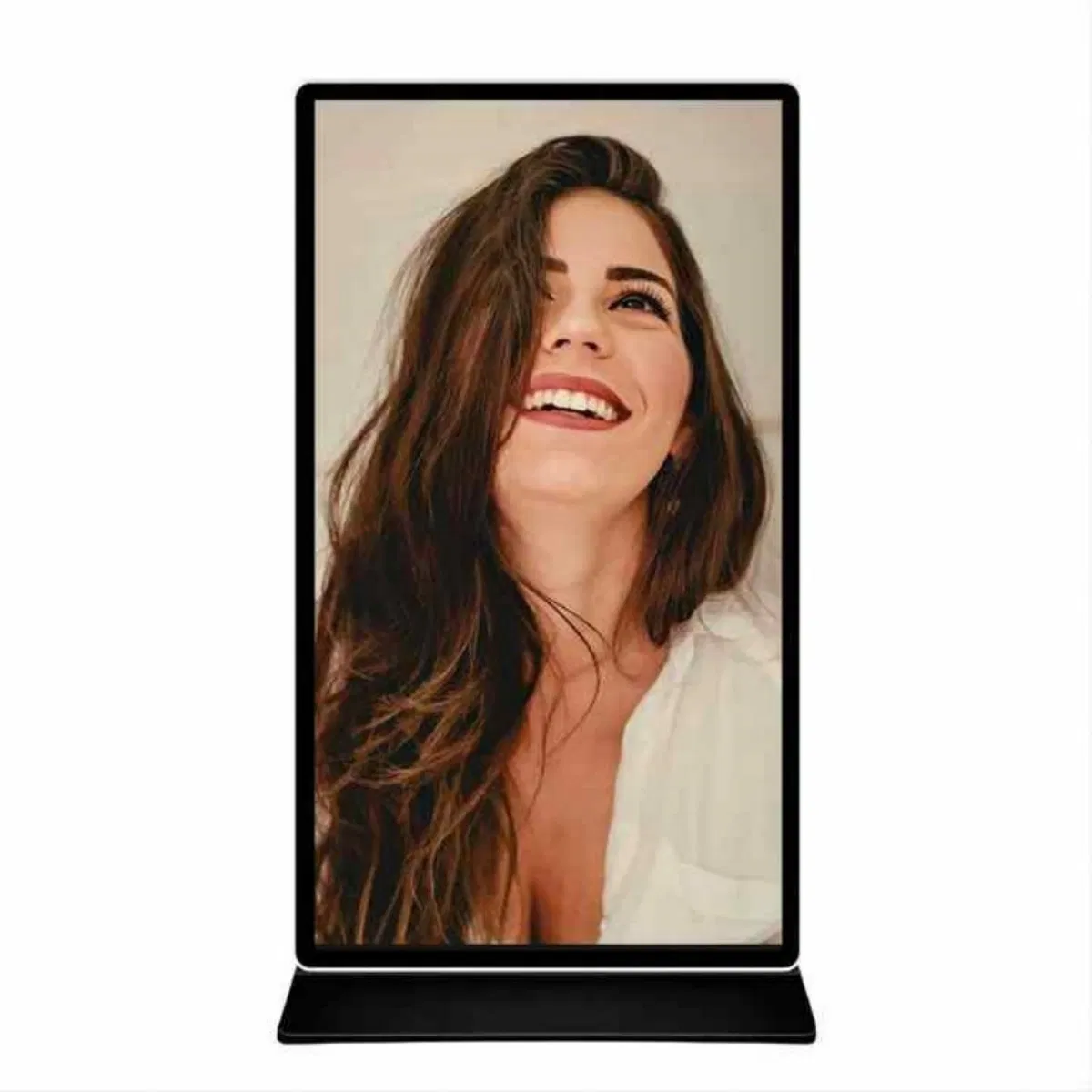 Versatile Large LCD Digital Signage Display with Camera