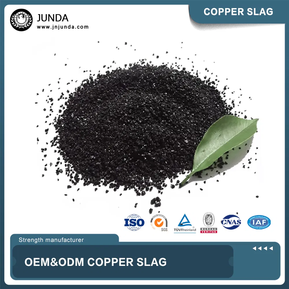 OEM&ODM Factory Sell Well Copper Slag Grit 6-10mesh 10-20mesh 20-40mesh Blasting Abrasive Copper Slag