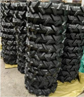 4.00-8 Agricultural Tractor Lug Tread Rubber Tyre Wheel for Garden and Farm Motor Tillers