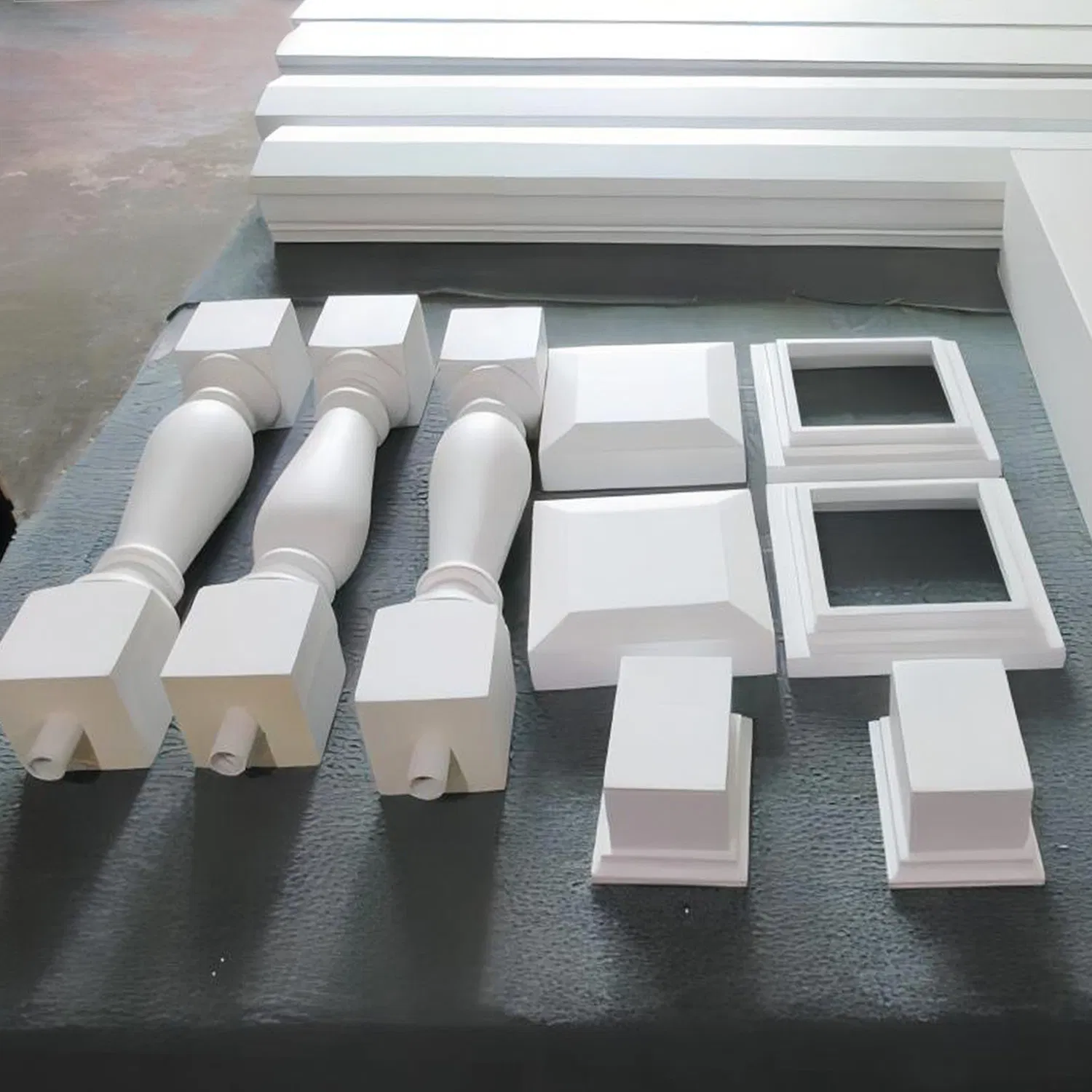 Auuan Mainland Lasting Performance Polyurethane Low Price Balcon Posts Balustrade