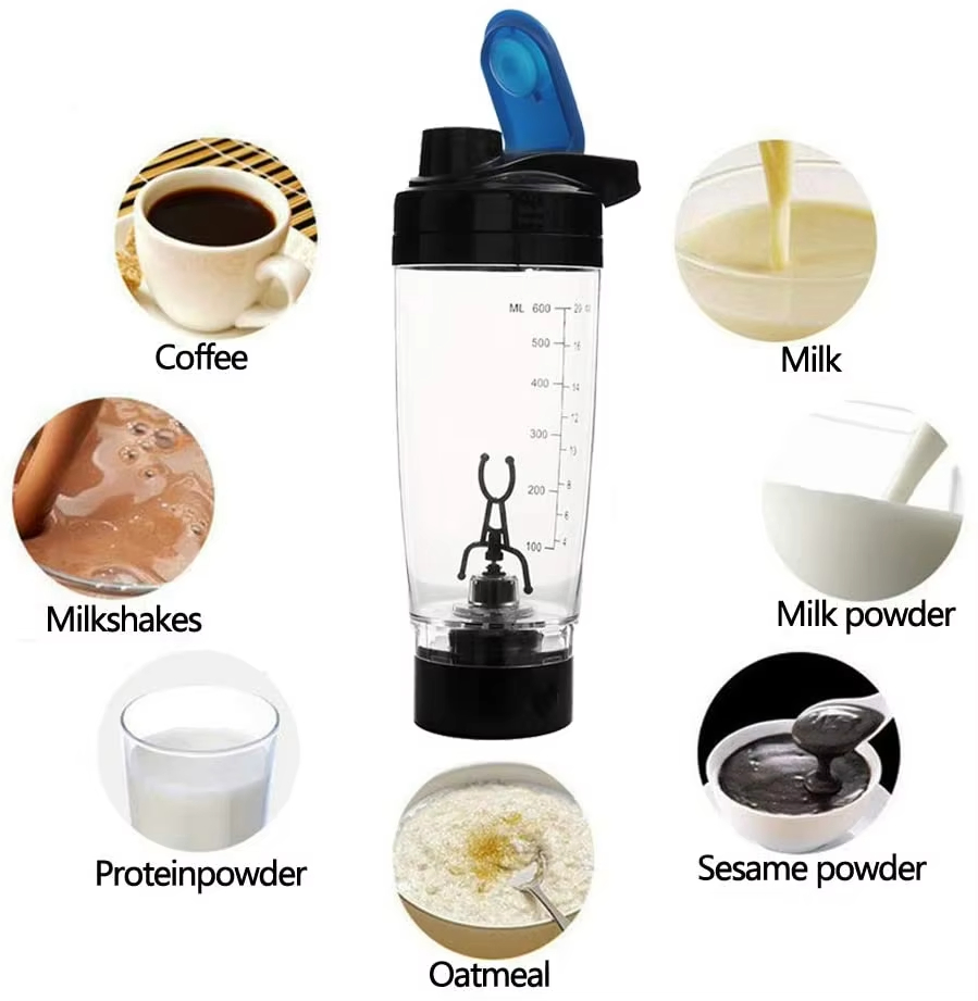 Electric Shaker Bottle Powerful Automatic Mixing Sports Water Mug Gym Protein Coffee Self Stirring Cup
