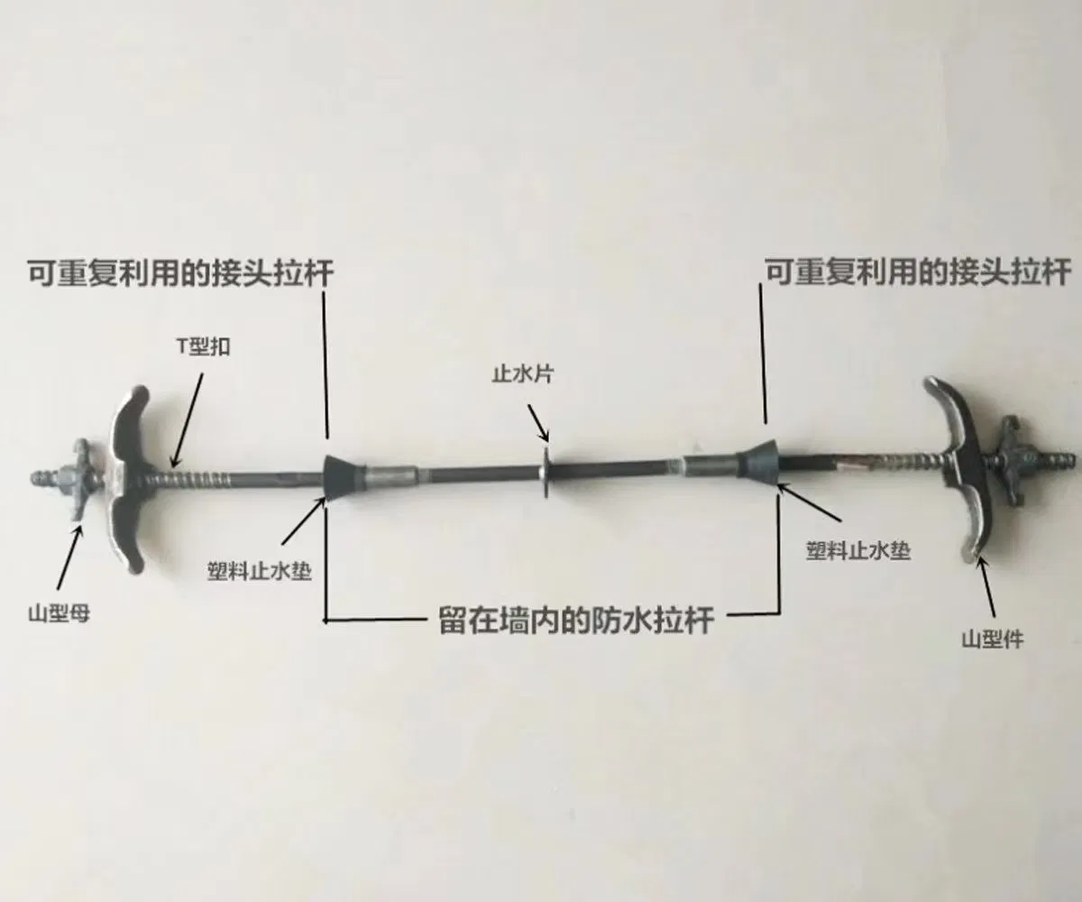 Three-Stage Water Stop Screw for Heavy-Duty Construction Projects