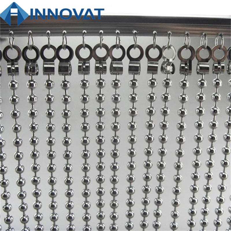 Lobby Partition Metal Copper Bead Chain Curtain/Metal Ball Chain Bead Curtain in Screens & Room Dividers/Metal Curtain/Door Curtain/Wall Curtain/Hotel Curtain/