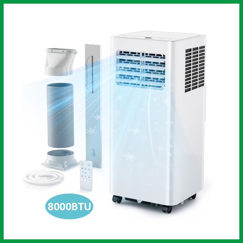 Мобильный кондиционер с осушителем Euhomy 8000 BTU