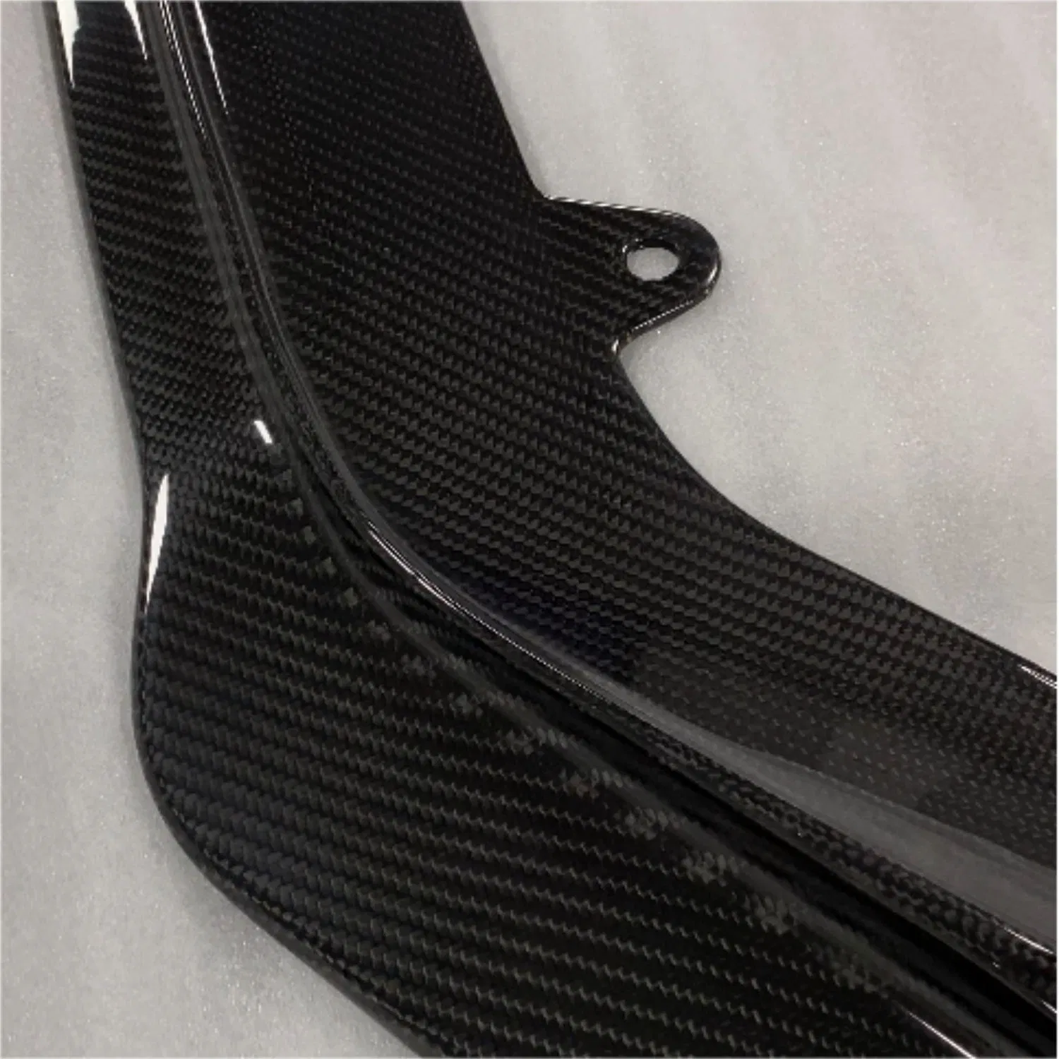 Универсальный передний спойлер из карбона для Honda Civic Type R 2023