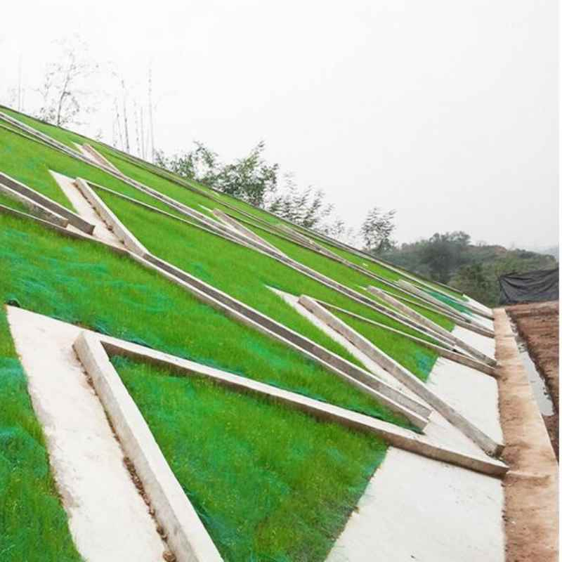 Heavy-Duty 3D Vegetation Barrier Net, High Strength and Durable, Along Railway Slopes