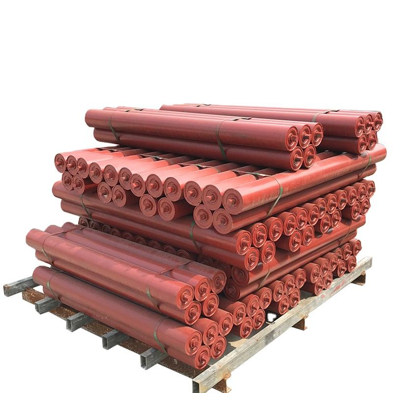 China Supplier System Idler Parts for Belt Rubber Conveyor Roller