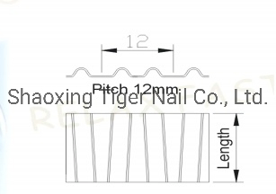 Corrugated Staple for Door and Window