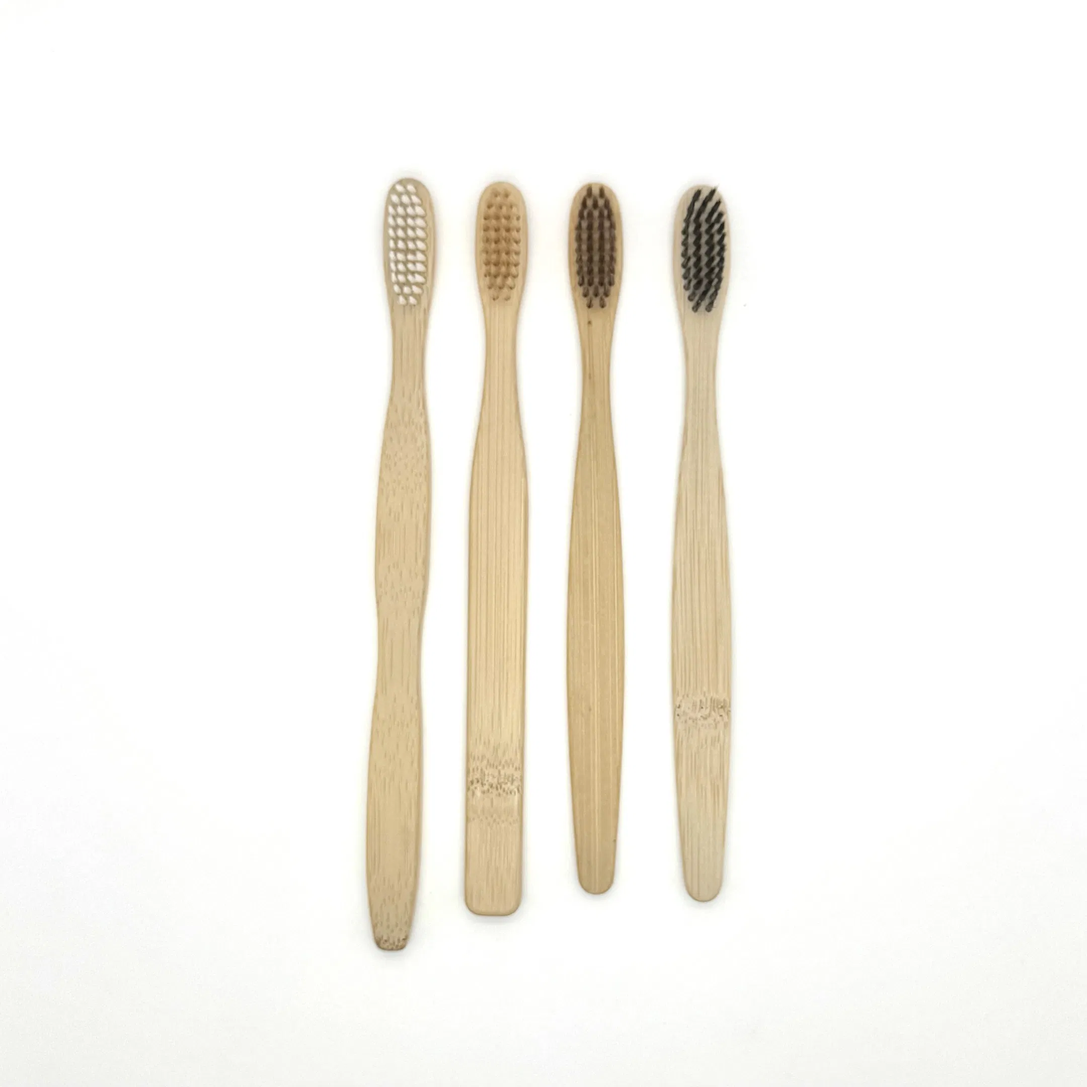 Kraft Box Packed Bamboo Toothbrush Natural Biodegradable 05