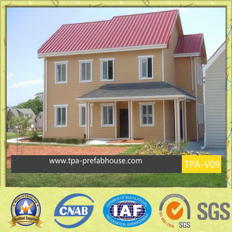 Two Story Prefabricated House for Living (TPA-V009)