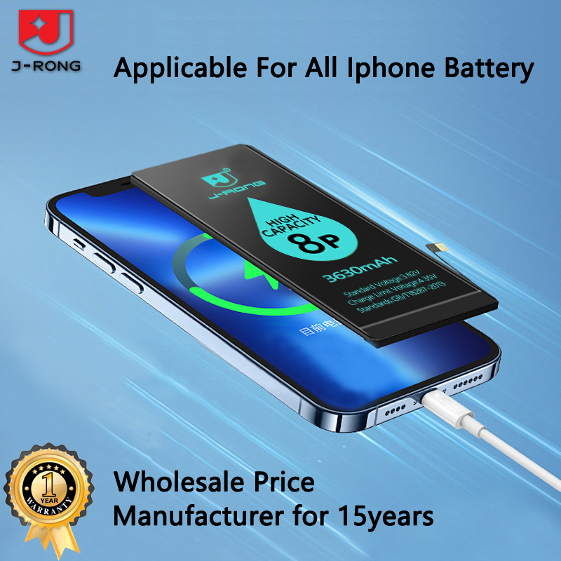 Аккумулятор J-Rong для iPhone 8-15, X, Xr, Xs, Xs Max