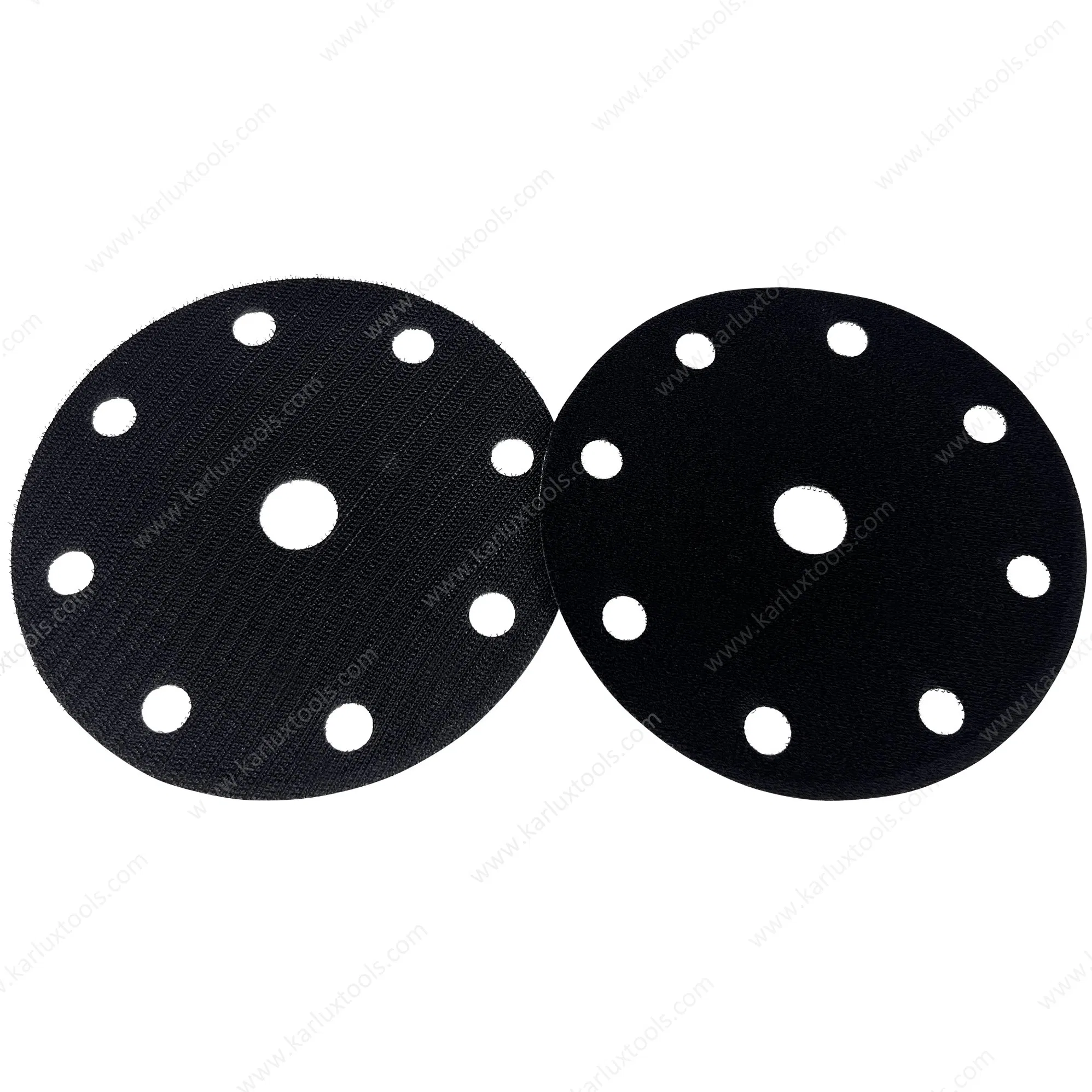 6inch 150mm 9holes Round Hook and Loop Protector Pad Soft Velcro Pad Saver for Sanding Pad