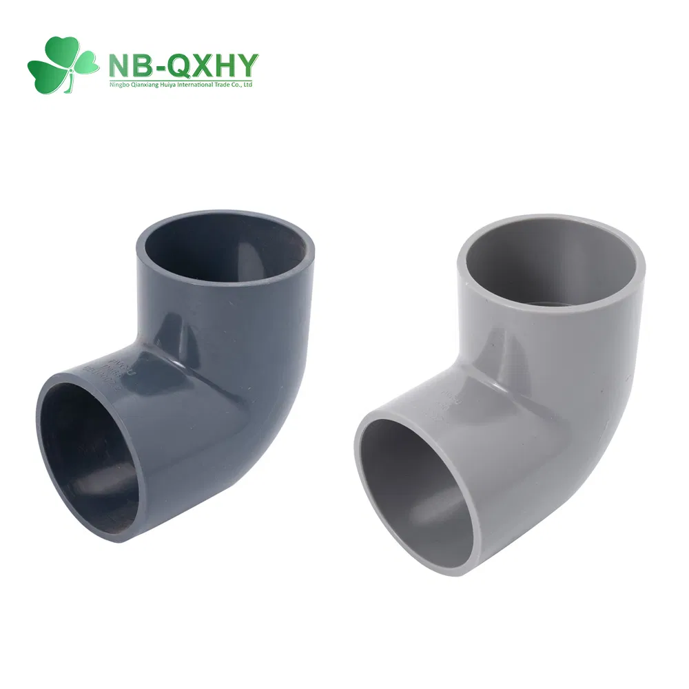 Superior DIN Pn16/10 PVC Reducer Equal Elbow Y Industry DN15/20/25 UPVC Cross