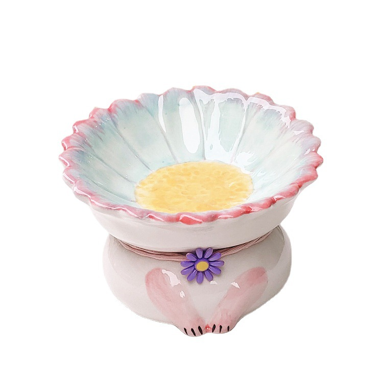 Custom 3D Embossed Hand-Painted Pet Bowl for Dogs