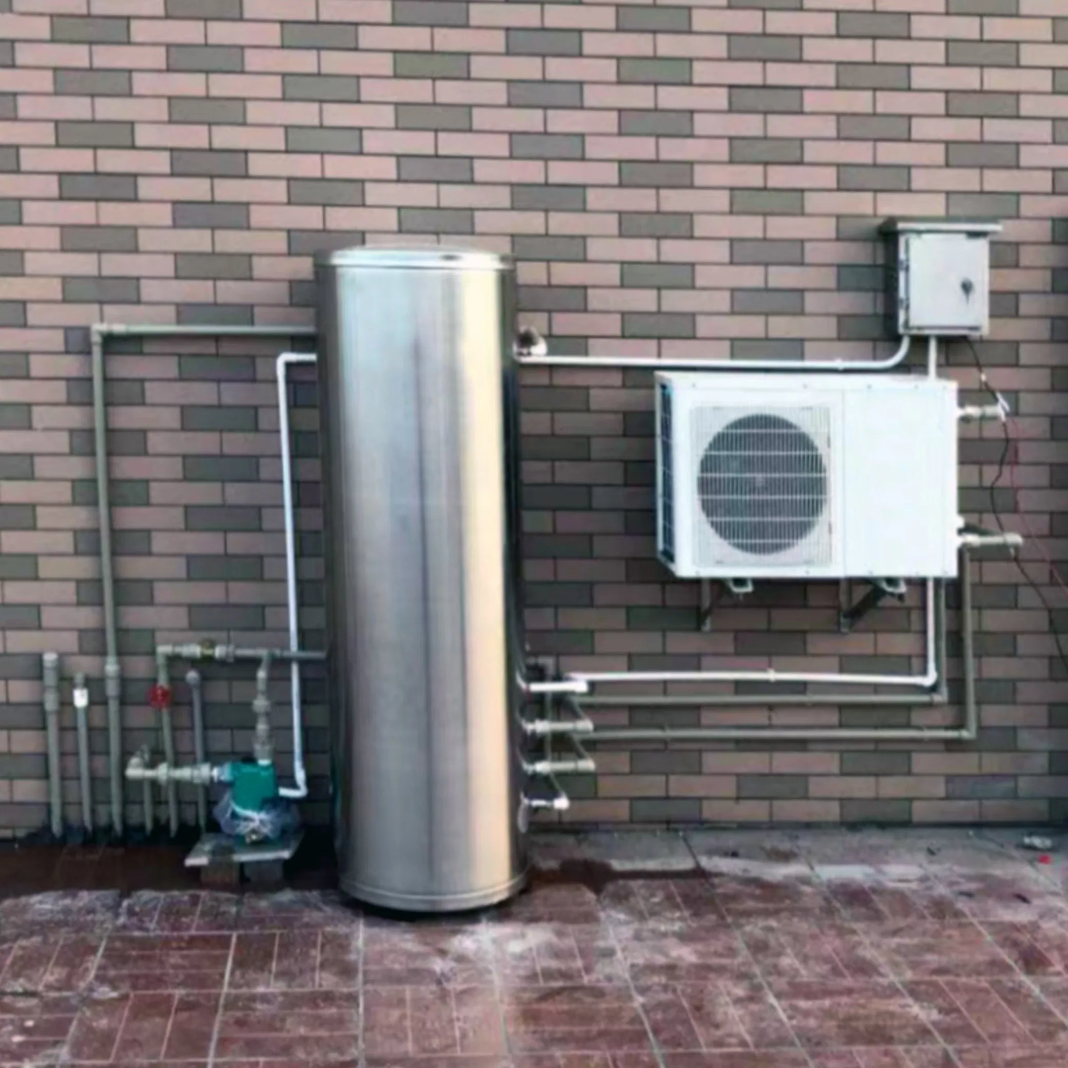 Inox316L Inner Tank with SUS304 Heat Exchanger Coil