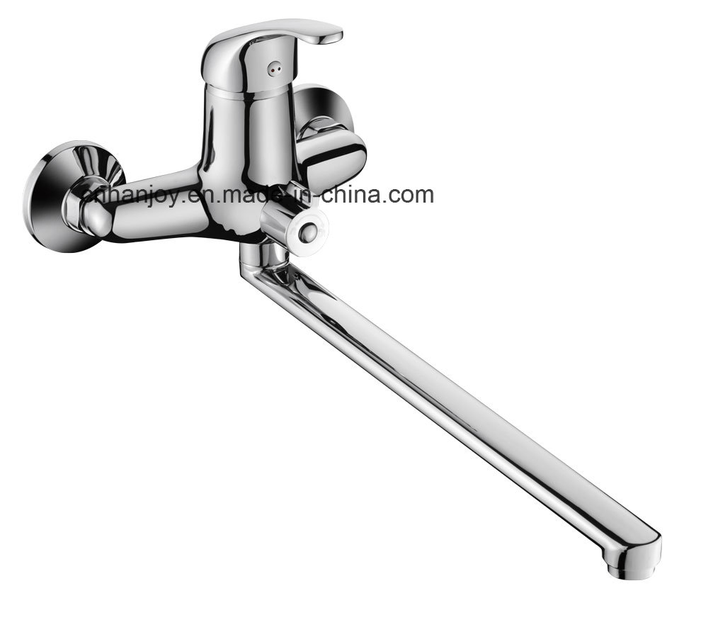 Brass Wall Mounted Single Handle Bathtub Shower Faucet (H11-208)