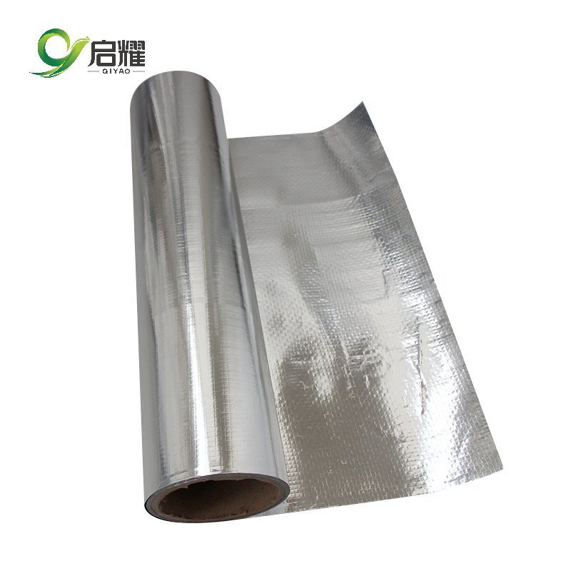 Reflective Aluminum Foil Faced Woven Fabric Heat Insulation Material Heat Radiant Barrier