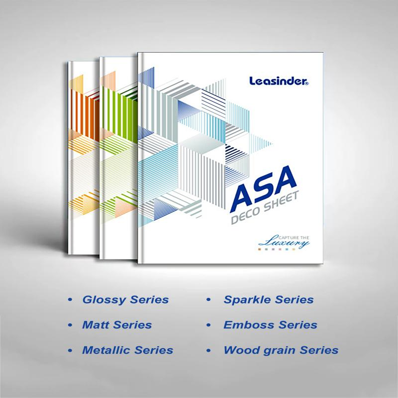 ASA Sheet High Weather Resistance UV Stable Indoor Outdoor Decorative Panel Wood Grain Stone Solid Color Factory Direct Custom