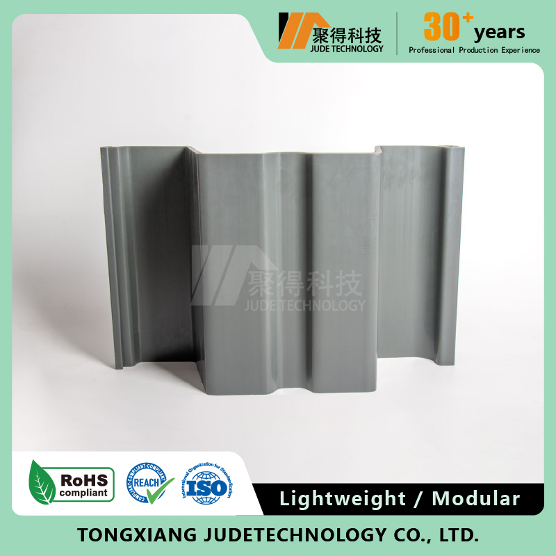 Ju De Marine Seawall Vinyl Plastic Sheet Piling Manufacturer Factory