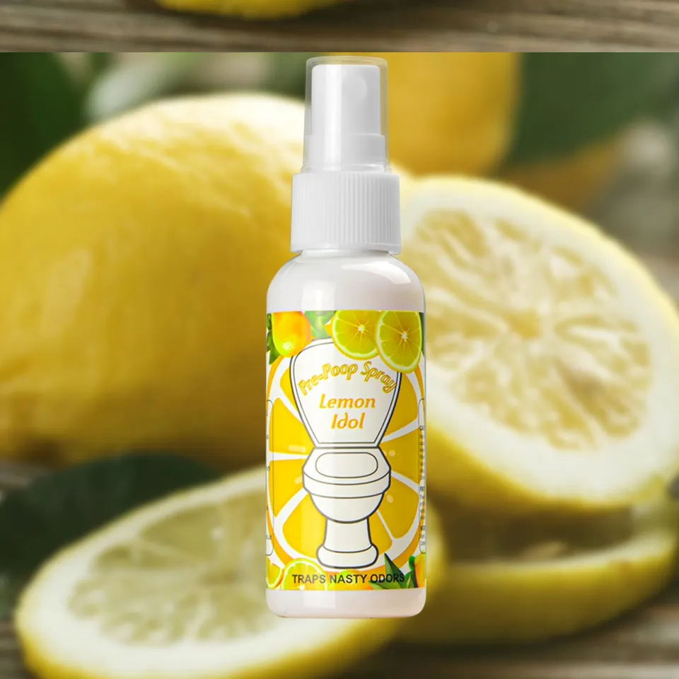 Eco-Friendly and Long Lasting Home Toilet Spray Air Fresheners Deodorizer
