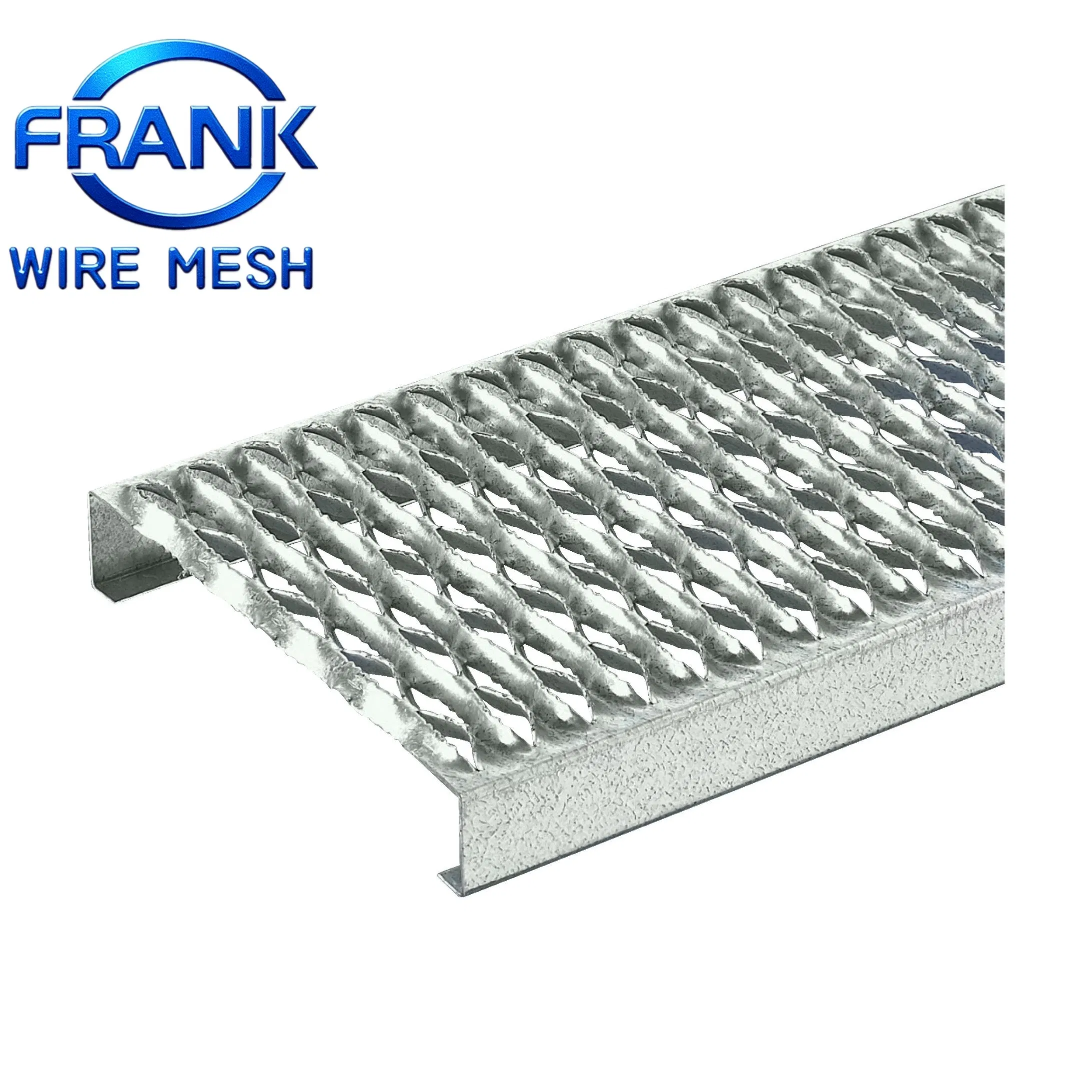 Perforated Aluminum Grip Strut Safety Grating - Heavy-Duty Walkway Grating with Exceptional Strength