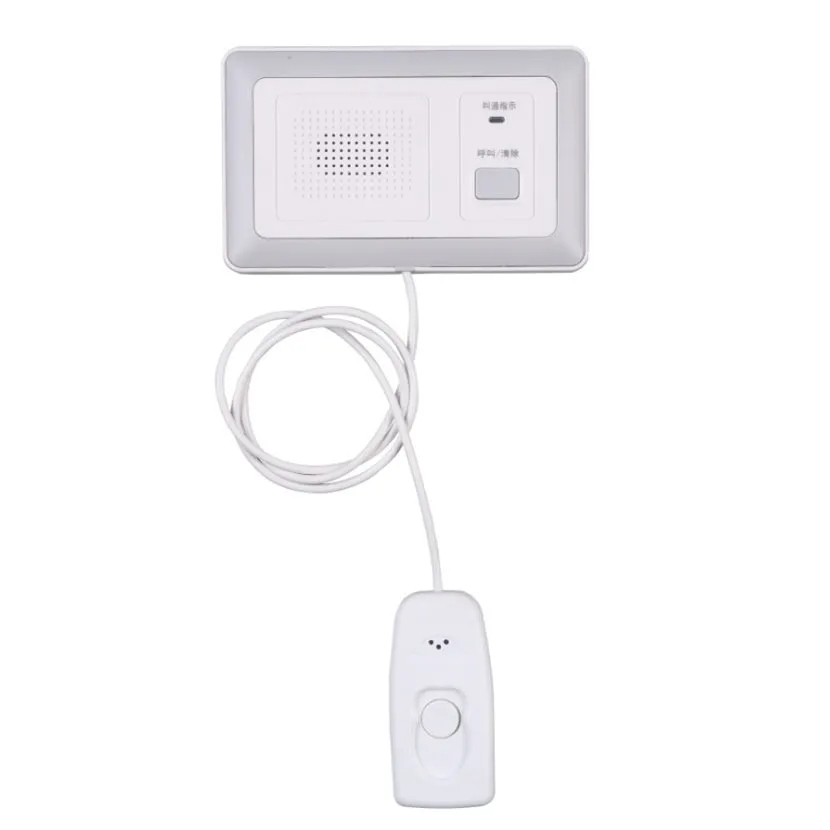 60-Channel Ward Call Button, Medical Intercom, Bedside Pull-Cord Emergency Call Extension