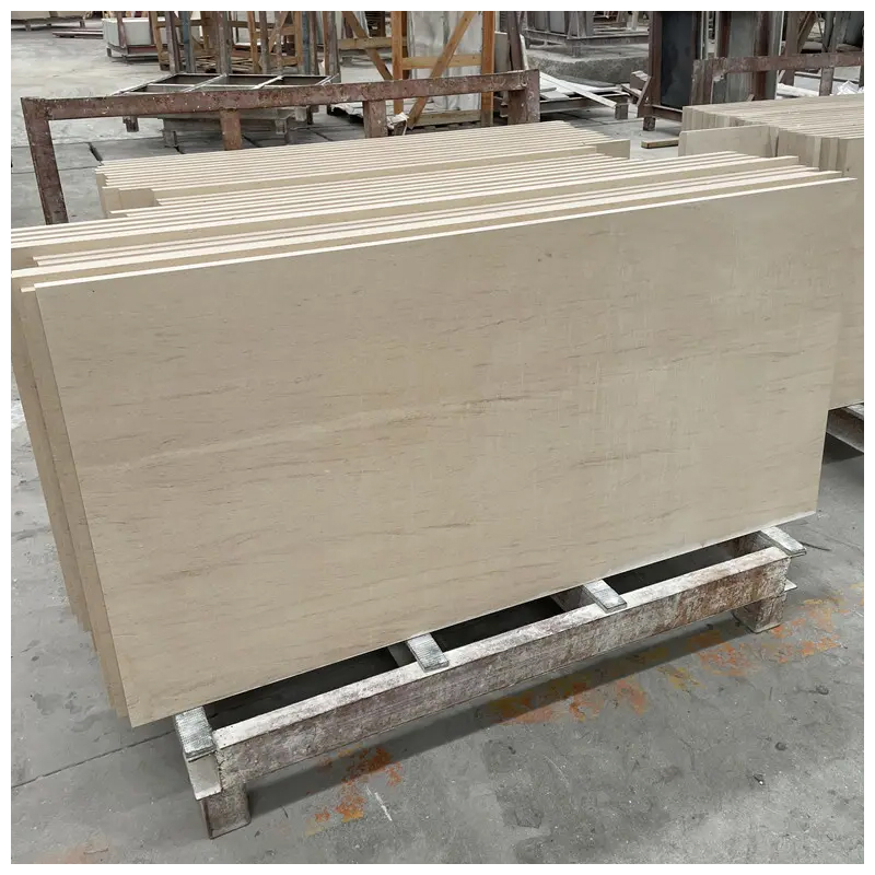 Moca Cream Limestone Honed Tiles
