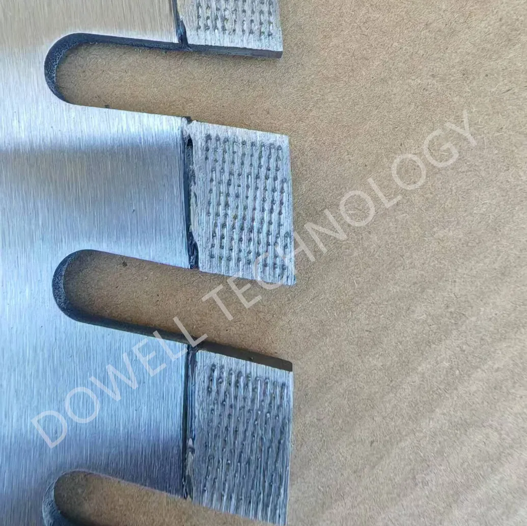 Лазерная сегментная пила для армированного бетона