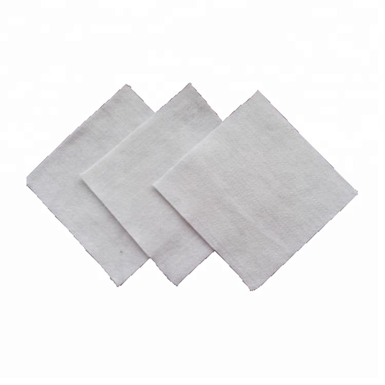 Short Fibers Nonwoven Needle Punched Polyester Geotextile Non-Woven Geotextile for Road Covering