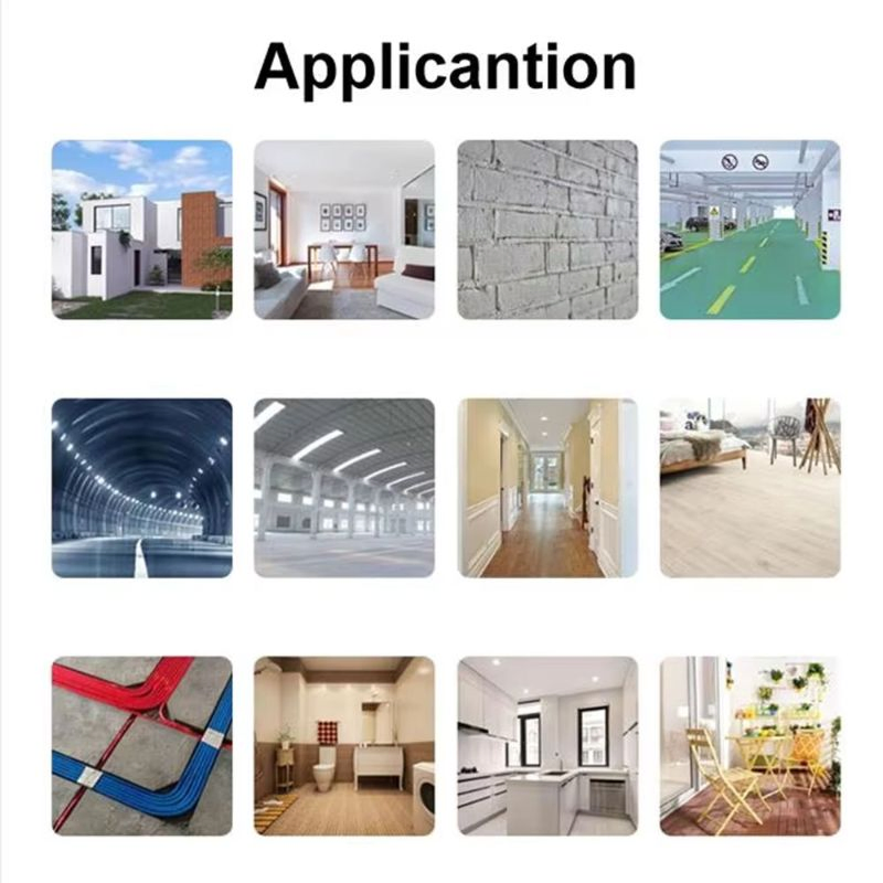 Chinese Top Factory Direct Sell Crystal Porcelain Transparent Waterproof Adhesive Coating