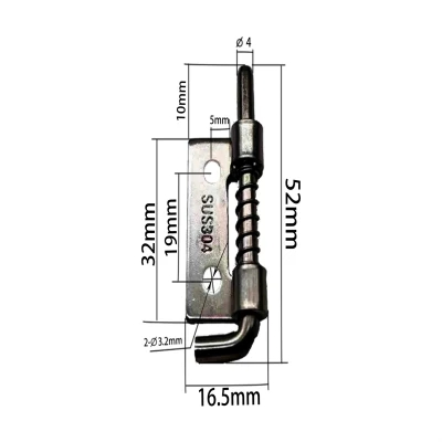 Stainless Steel Iron Door Bolt Door Latch for Door Window