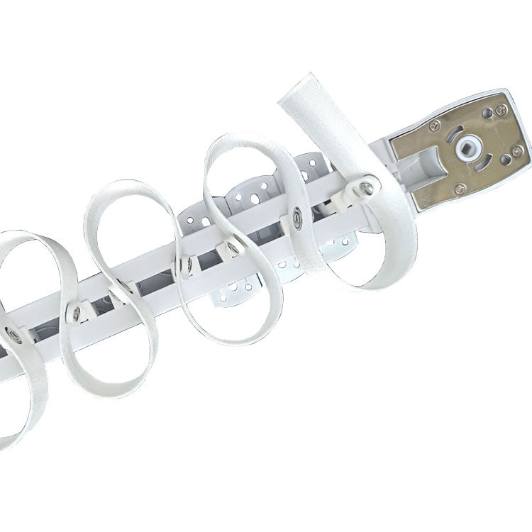 Manufacturer Aluminium Motorized Wave Ripple Fold Curtain Track