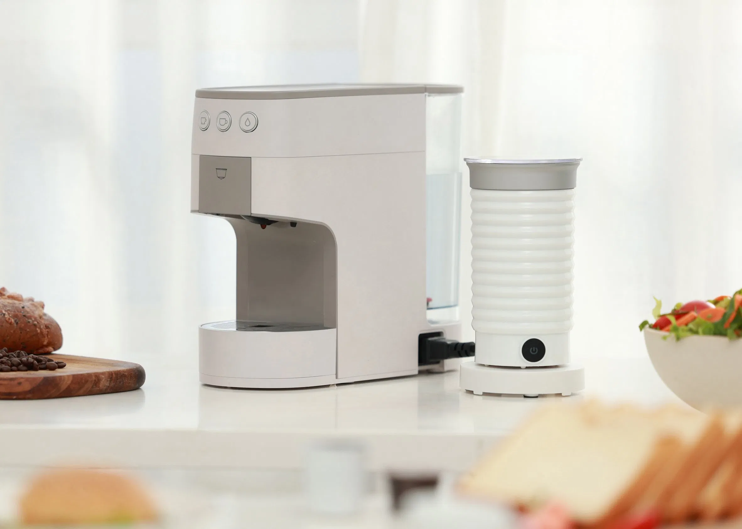 Multi-Capsule Coffee Maker Machine with Water Dispenser Compatible with Nespresso etc. (HXC-203)