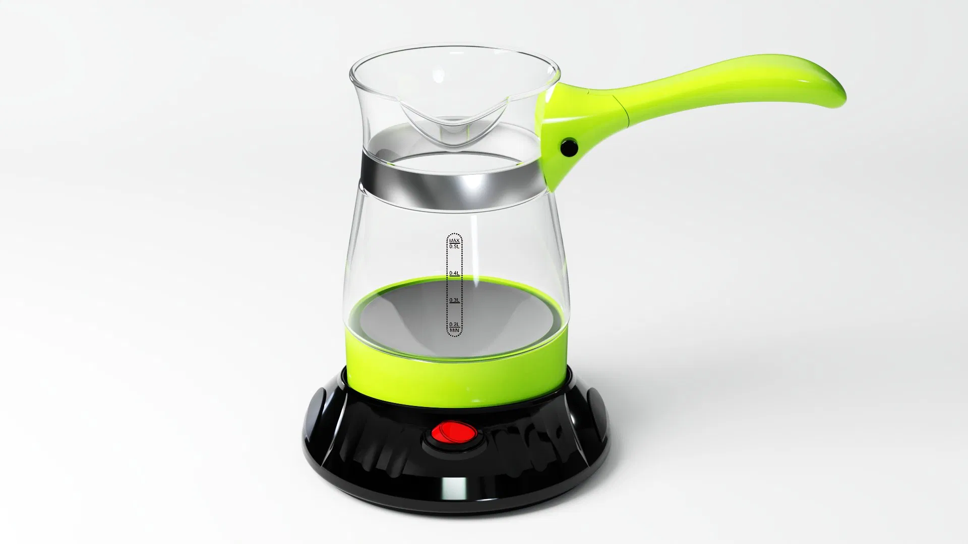 Wholesale Factory Sell Cordless Small Turkish Glass Coffee Maker