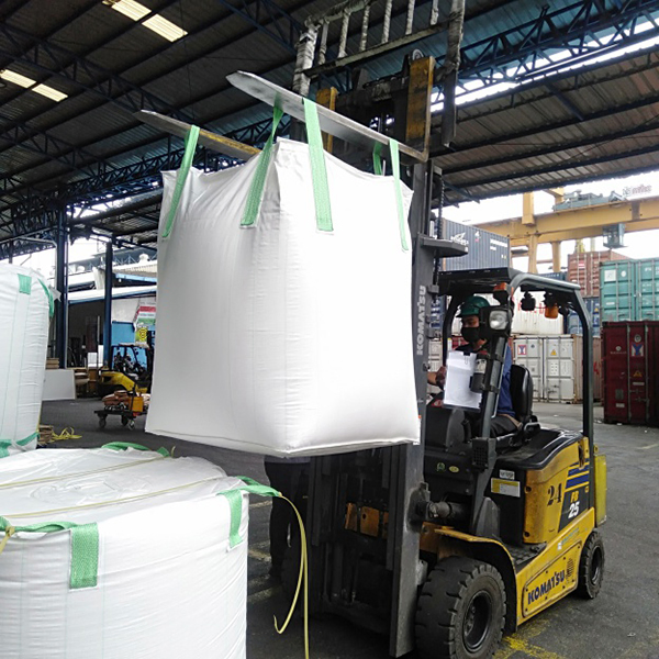 Agriculture Chemical Industry Fertilizer Feed 1000kg 1500kg Bulk Sack Factory Tubular Soft Woven Container Big FIBC Jumbo Bag