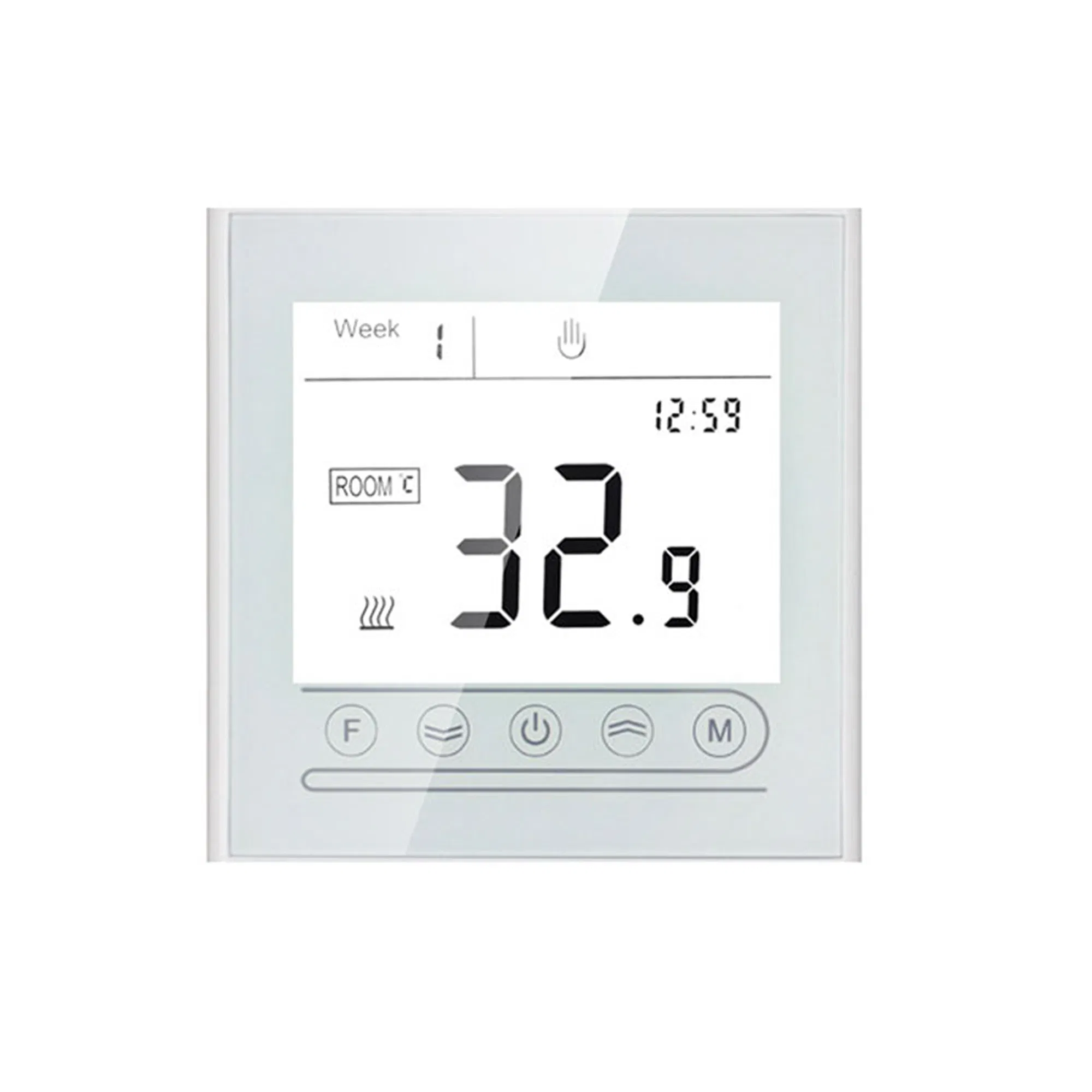 Mk72 Tuya WiFi Smart Touch Screen Thermostat for Floor Heating Systems