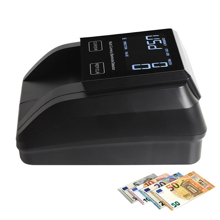 Counterfeit Detector Money Bill Counter Financial Equipment Banknote Counter Money Counting Machine Cash Counting Machine Checking Fake Money