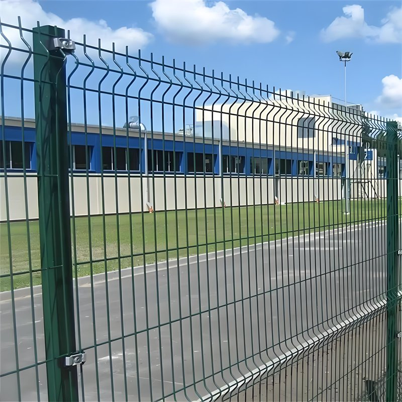 Durable 3D Curvy Welded Fence Road Safety Guardrail System