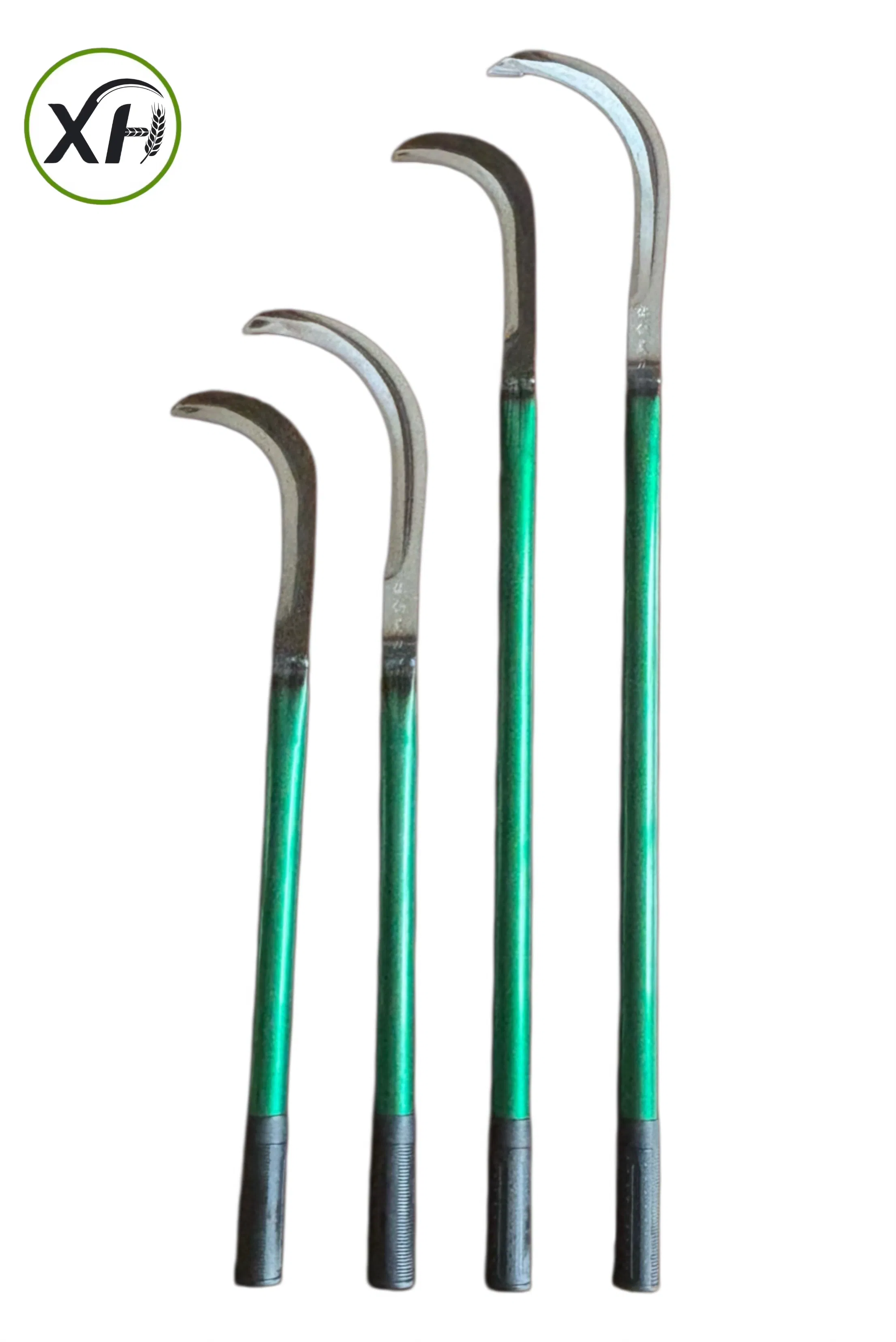 High-Carbon Steel for Agriculture, Iron Long-Handled Welded and Sturdy Durable Sickle