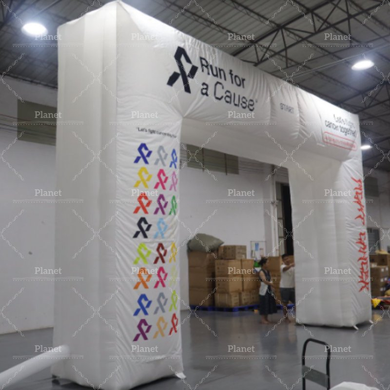 Outdoor Advertising Race Events Sports Inflatable Start Finish Entrance Arch Marathon Inflatable Arch