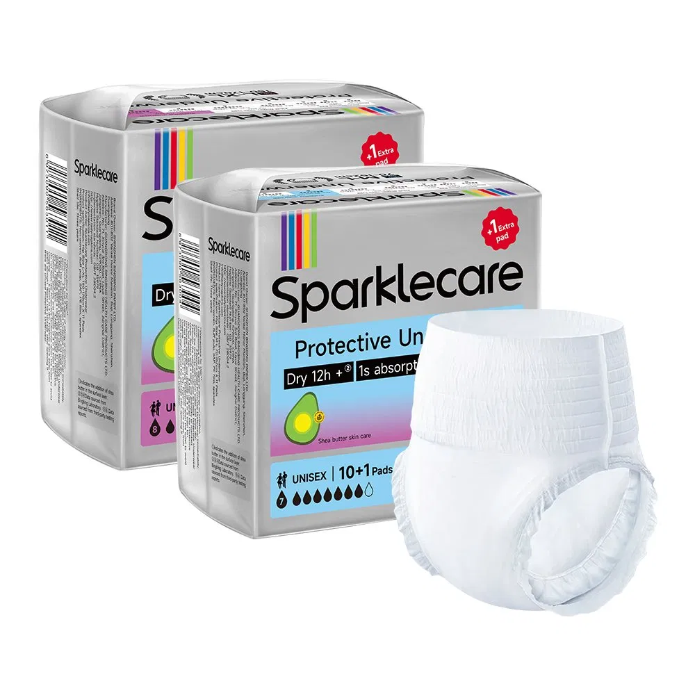 Sparklecare Wholesale Disposable Adult Diaper Strong Absorption Pull-up Pants with Soft Texture Incontinence Solution