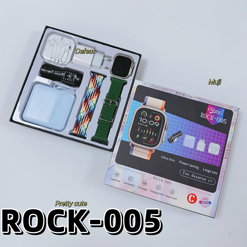 New Multi Functional Smart Watch 5in1 Set