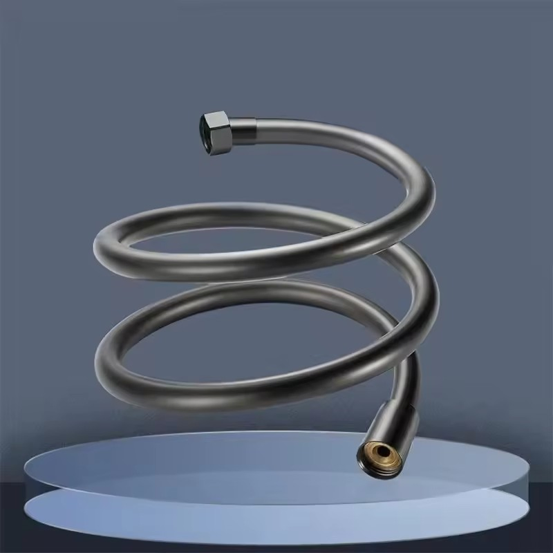 Bathroom Accessories Flexible Faucet Hose Silver Powder PVC Shower Hose