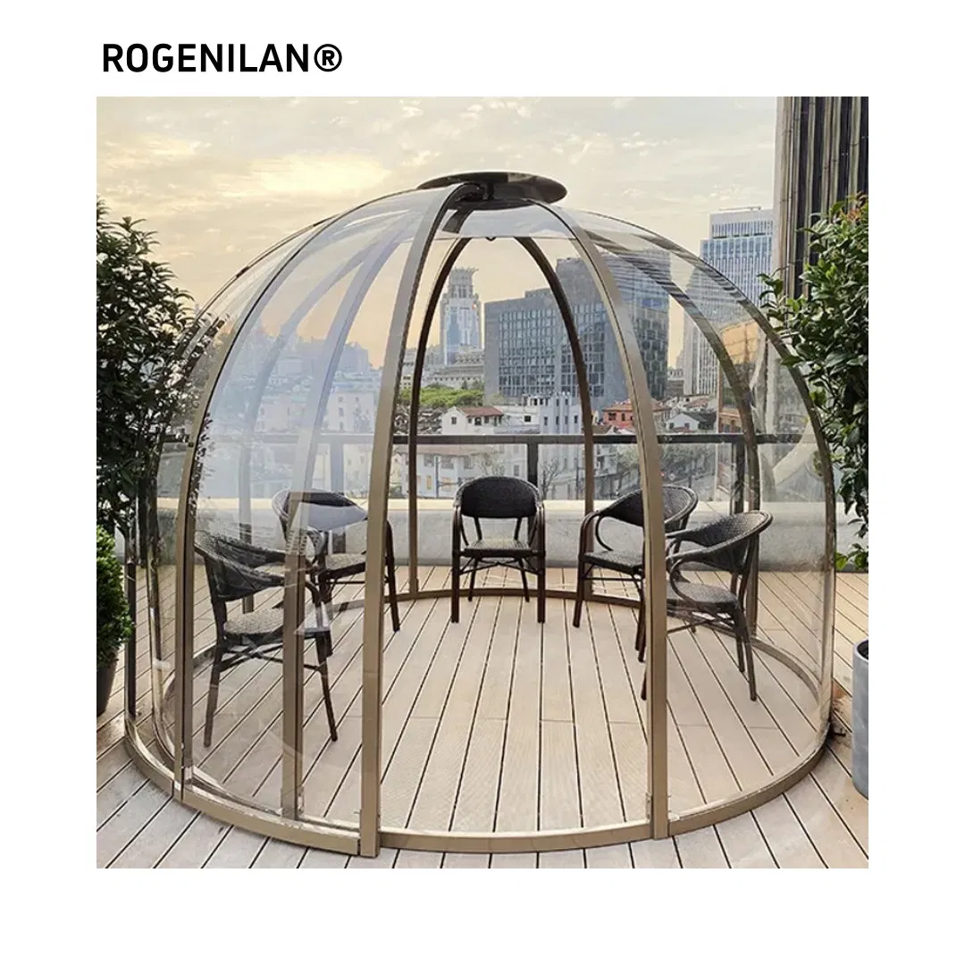 Polycarbonate Outdoor Glamping Dome for Winter Camping and Bubble Tent Experience