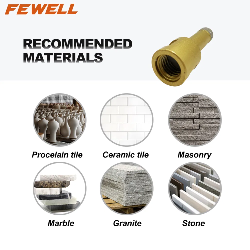 Алмазная вакуумная коронка для сверления