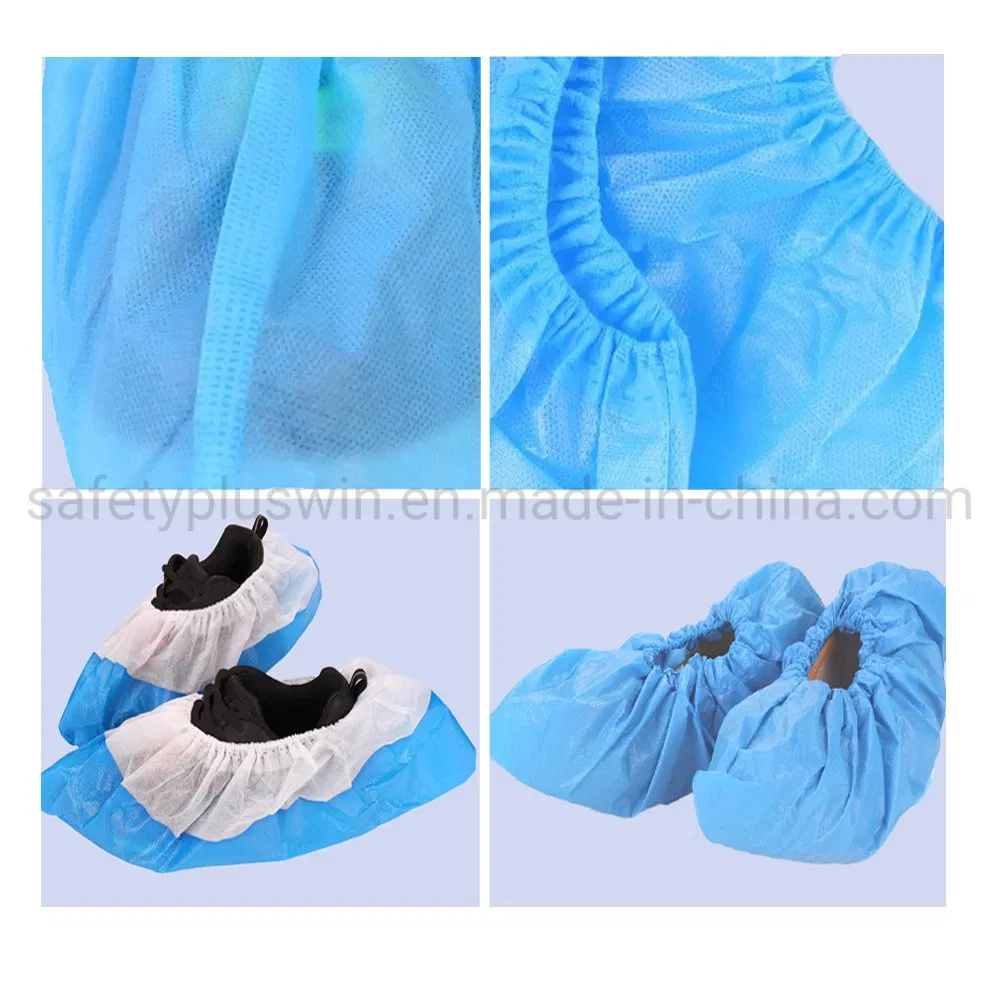 Disposable Protection Anti-Slip Shoes Cover PE CPE Nonwoven Shoecover PP Shoe Cover
